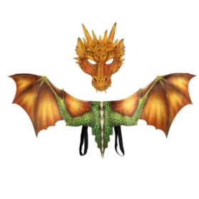 3D Dragon Wing Halloween Party Cosplay Costumes for Adult Carnival Mardi Dragon Wing Props Accessories Chistmas Gifts (Color: color2)